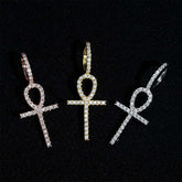 Cross 925 Sterling Silver Moissanite Pendant